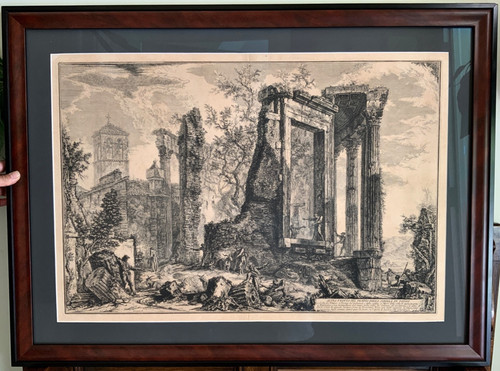 Incisione piranesi 1748 - incisione,