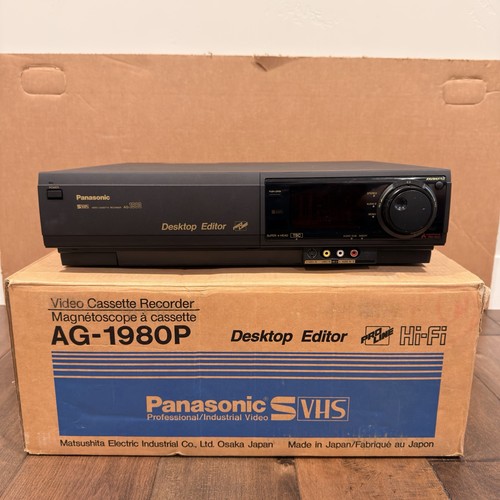 Panasonic 1980p pro - pro, svhs