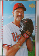 Upper Deck Baseball 2007 Randy Johnson #521