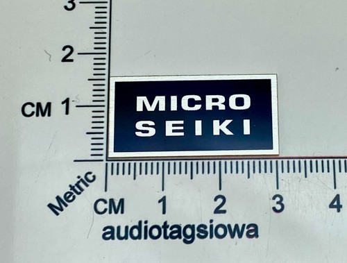 Distintivo logo micro - logo, seiki