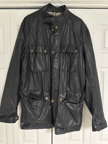 Belstaff giacca nera principe - belstaff,