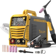 TOOLIOM Saldatrice TIG 200 A con impulso 230 V 3 iIn 1 TIG saldatrice MMA/DC HF