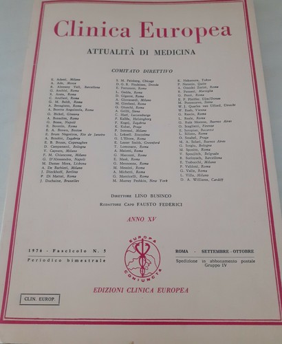 Clinica europea attualità - attualità, di