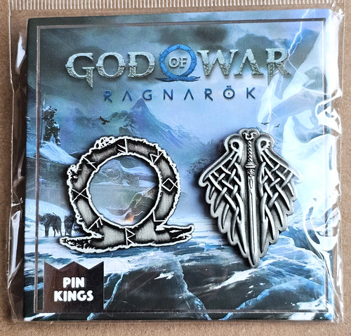 God war ragnarok pin - god, di