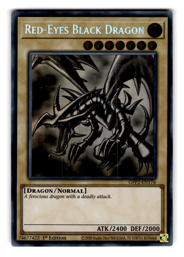 Yugioh red eyes black dragon - black,