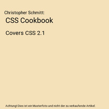 Css cookbook covers - css, 2.1