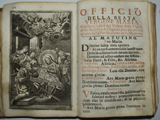 OFFERTA !!!- BREVIARIUM - ediz. 1798 - OFFICIO  MORTI - salmi graduali - 2 opere