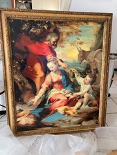 SCRINIUM: QUADRO "RIPOSO DURANTE LA FUGA IN EGITTO" DA FEDERICO BAROCCI