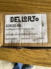 02632 carburatore Dellorto PHBG 21 DS 2t aria manuale con Miscelatore Universale