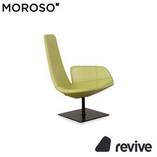 Moroso Fjord Poltrona In Pelle