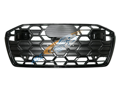 Griglia radiatore line nera - griglia,