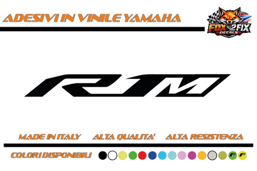Adesivi moto yamaha r1m m - moto,