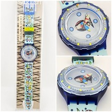 Swatch Scuba 200 Fischli SDN123 1999 NOS Vintage Original Watch Swiss Made