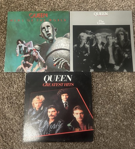 Queen 3lp vinyl - queen, lot