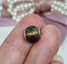 Charm COMPASSIONE Quarzo Fumè Originale Pandora ESSENCE 💕S925 AALE R42c