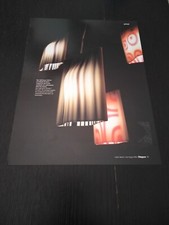 OPS LIGHTING FOR DUPONT LAMPADA CORIAN SETSU SHINOBU ITO DESIGN VINTAGE AD PUB