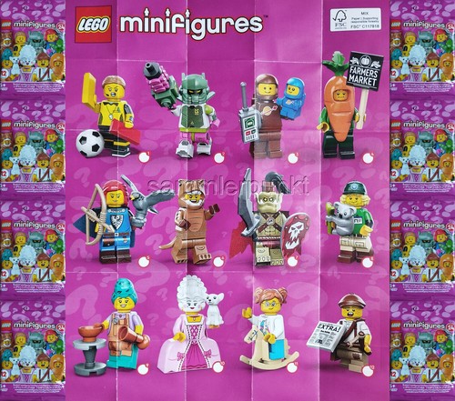Lego minifigure in dvb - minifigure, o