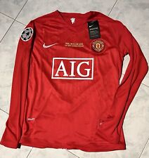 Maglia Calcio Ronaldo 7 Manchester United Champions League Final Moscow 2008