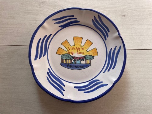 Piatto ceramica solimene - ceramica,