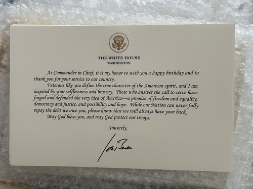 Biden white house - white, biglietto