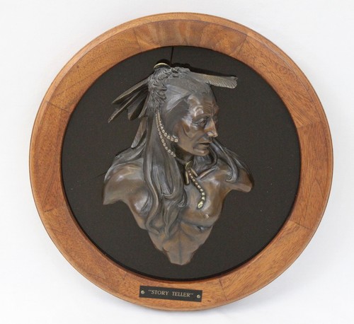 Dan garrett 1987 scultura - garrett, 12"