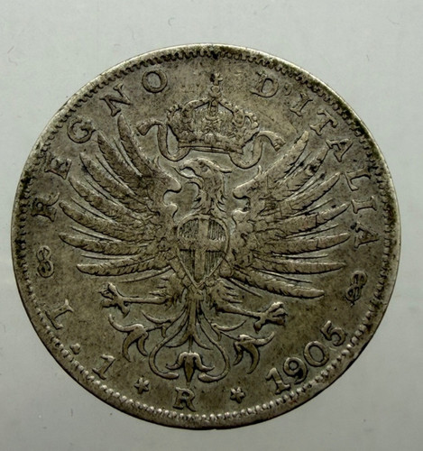 Raro lira 1905 aquila - 1905,
