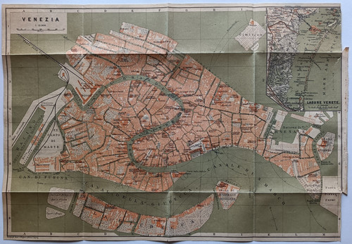 Stampa antica 1899 - , venezia