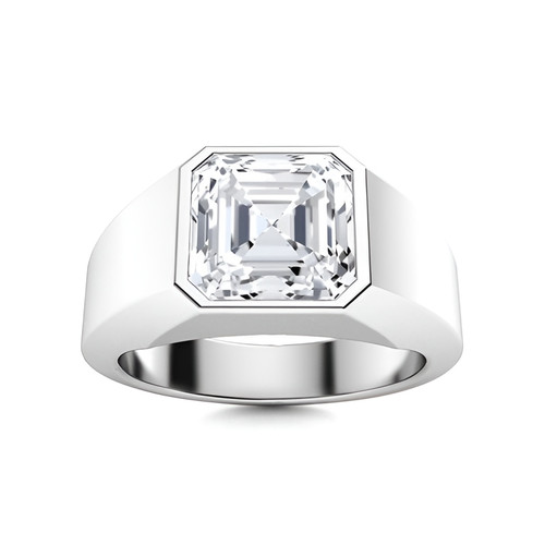 Anello uomo oro con - da,