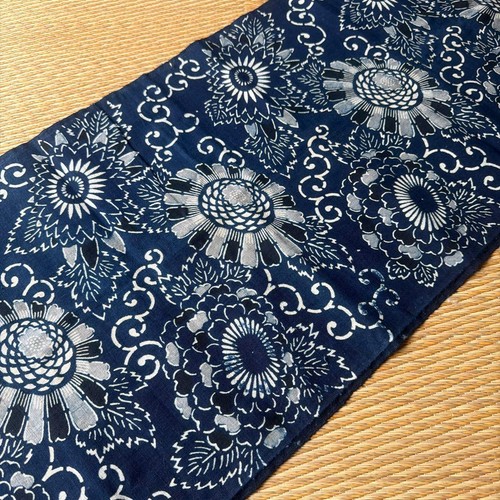 Tessuto cotone tinto - , indaco