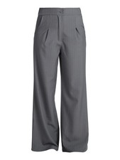 Solada Pantaloni donna a palazzo gessati