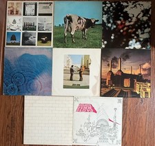 Lot of 8 Pink Floyd Vinyl LPs