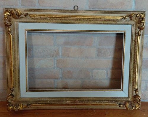 Antica cornice legno - , in