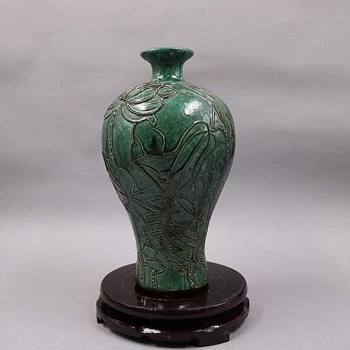 Antico vaso cinese - , in