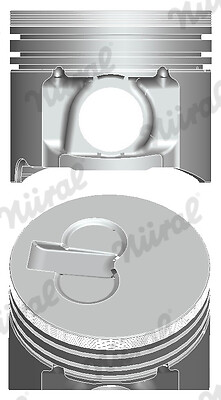 Pistone nural per fiat doblo - pistone,