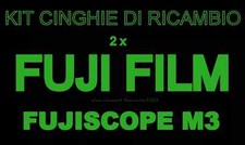 KIT CINGHIE DI RICAMBIO 2 x PROIETTORE FUJI FILM FUJICASCOPE M3
