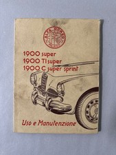 Vetture Alfa Romeo 1900 Super