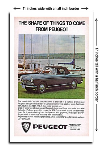 1966 peugeot 404 - cabriolet, the