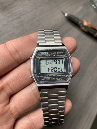 Orologio digitale vintage