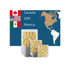 SIM prepagata Nord America 50