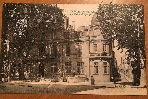 Carte postale carcassone la - postale,
