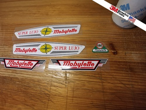 Mobylette super lujo decal set - super,