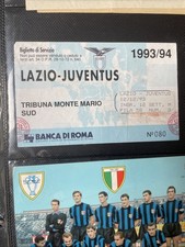 Biglietto Lazio Juve 93/94