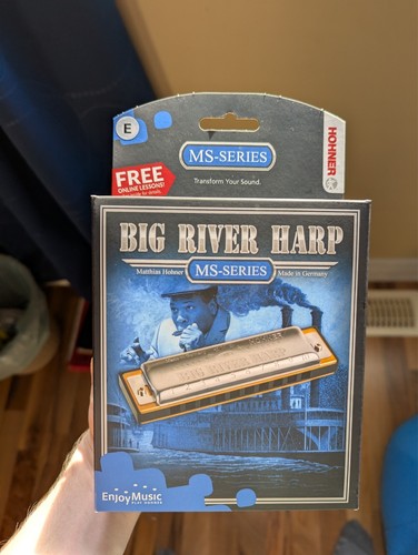 Hohner big river harp - big,