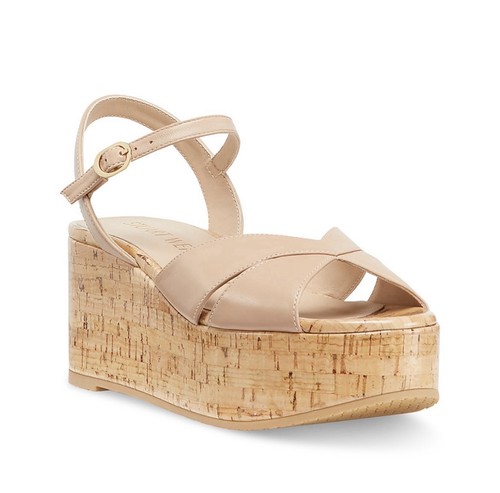 Sandali con zeppa midi - , stuart