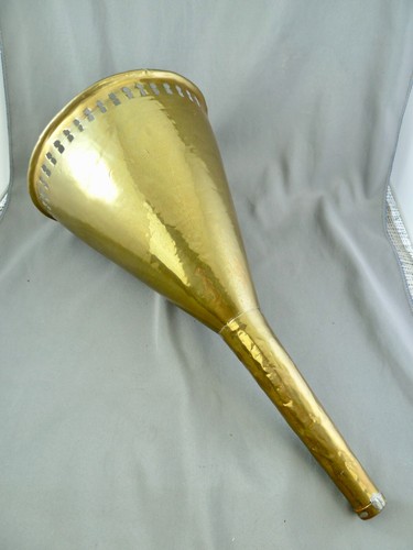 Grande antico imbuto - imbuto, ottone