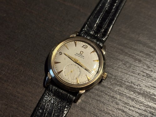 1951 omega seamaster solid 14k - solid,
