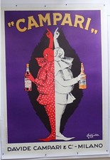 CAMPARI BIFRONTE  MANIFESTO