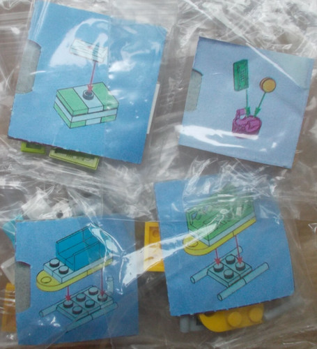 Lego cestino slitta - cestino,