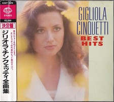 GIGLIOLA CINQUETTI Best Hits CD JAPAN OBI SEVEN SEAS K32Y 2019 SERENADE POUR...