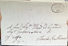 PIEGO DI LETTERA DA PETRITOLI